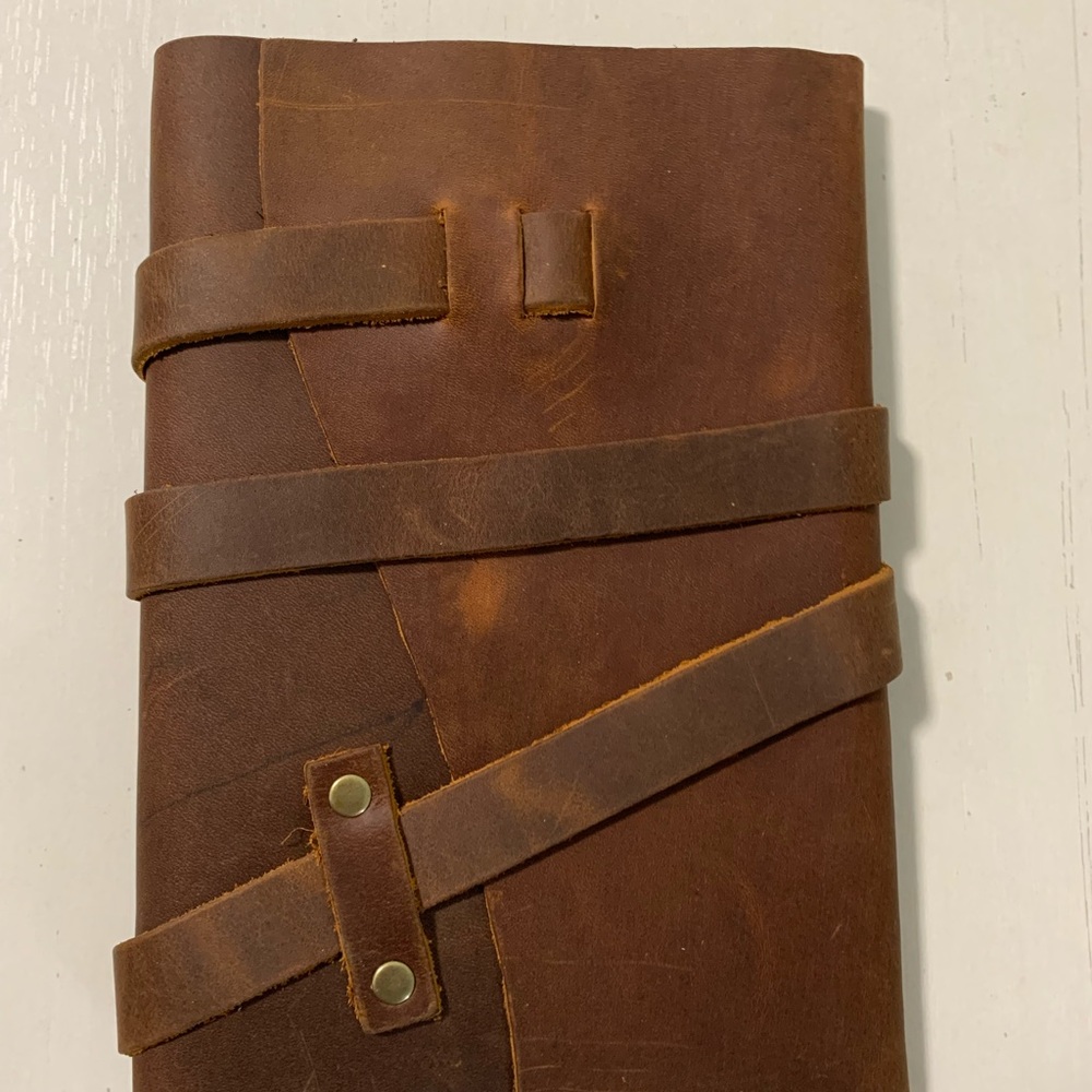 Portland Leather Goods medium wrap journal